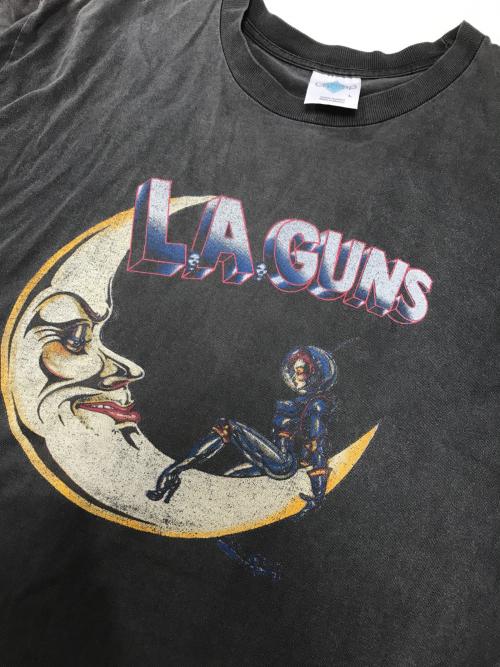 champ（チャンプ）CHAMP (チャンプ) バンドTシャツ ブルー サイズ:Lの古着・服飾アイテム