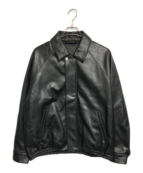 STUDIOUS（ステュディオス）STUDIOUS (ステュディオス) MODERN LEATHER BLOUSON ブラック サイズ:SIZE2の古着・服飾アイテム