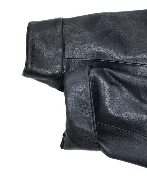STUDIOUS（ステュディオス）STUDIOUS (ステュディオス) MODERN LEATHER BLOUSON ブラック サイズ:SIZE2の古着・服飾アイテム