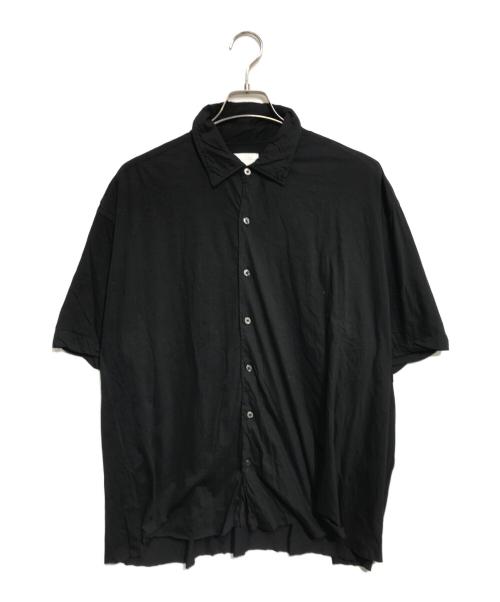 KANEMASA PHIL.（カネマサフィル）KANEMASA PHIL. (カネマサフィル) 46G Artisan S/S Shirt ブラック サイズ:Mの古着・服飾アイテム
