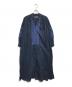ne quittez pas（ヌキテパ）の古着「C.DOBBY STRIPE EMB DRESS」｜ネイビー