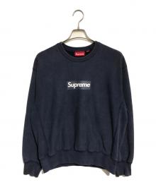 SUPREME（シュプリーム）の古着「ボックスロゴスウェット」｜ネイビー