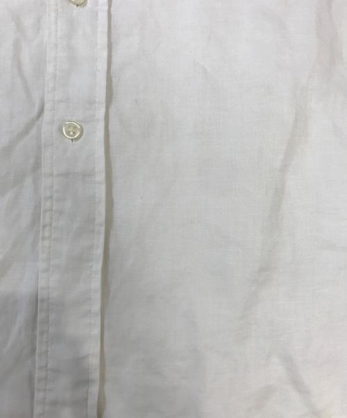 RALPH LAUREN（ラルフローレン）RALPH LAUREN (ラルフローレン) ボタンダウンリネンシルクシャツ ホワイト サイズ:Lの古着・服飾アイテム