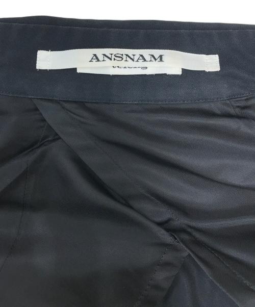 ANSNAM（アンスナム）ANSNAM (アンスナム) ジップアップジャケット ブラック サイズ:表記なしの古着・服飾アイテム