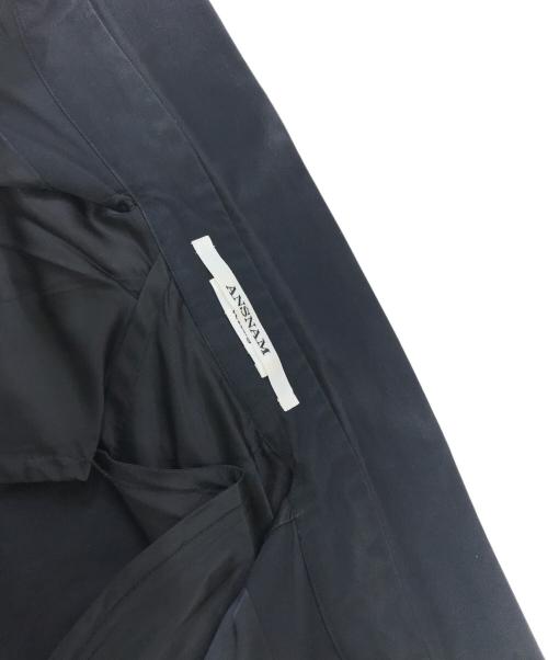 ANSNAM（アンスナム）ANSNAM (アンスナム) ジップアップジャケット ブラック サイズ:表記なしの古着・服飾アイテム
