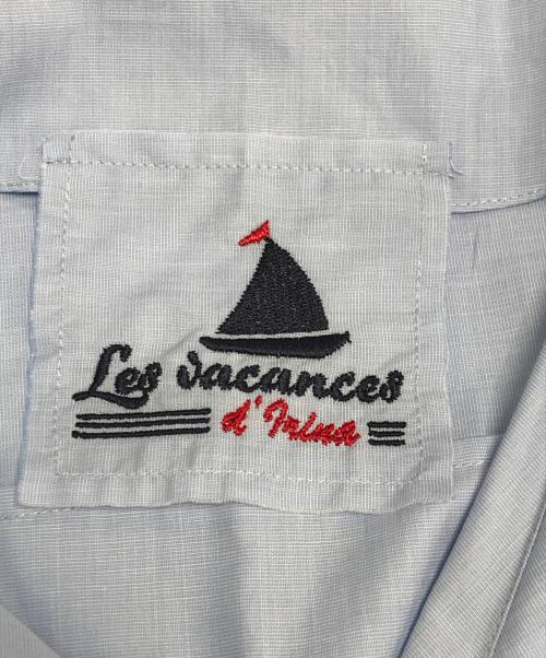Les vacances d'Irina（レ ヴァカンス デイリーナ）Les vacances d'irina (レ ヴァカンス デイリーナ) セーラーカラーブラウス スカイブルー サイズ:表記なしの古着・服飾アイテム