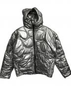 DONKドンク）の古着「Black blob jacket」｜シルバー