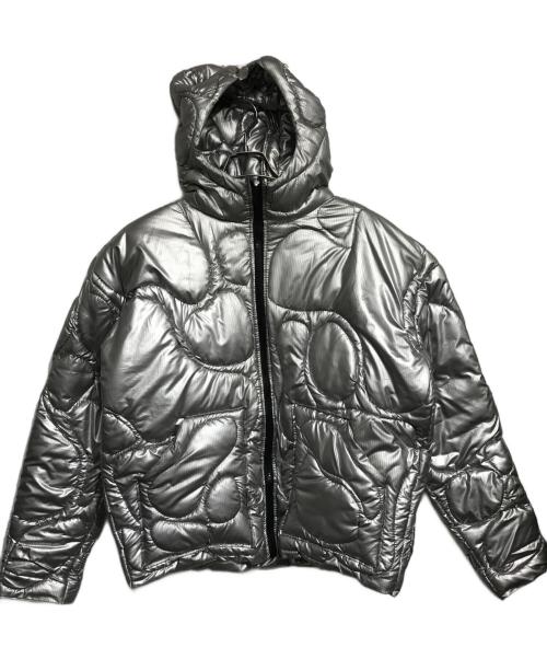 DONK（ドンク）DONK (ドンク) Black blob jacket シルバー サイズ:Lの古着・服飾アイテム