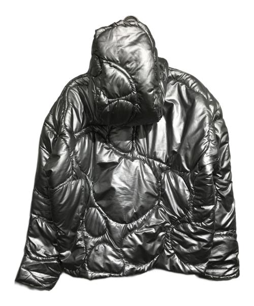 DONK（ドンク）DONK (ドンク) Black blob jacket シルバー サイズ:Lの古着・服飾アイテム