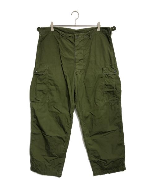 TCB jeans（ティーシービー ジーンズ）TCB jeans (ティーシービー ジーンズ) ミリタリーカーゴパンツ カーキ サイズ:表記なしの古着・服飾アイテム