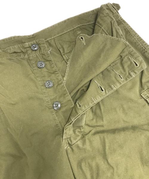TCB jeans（ティーシービー ジーンズ）TCB jeans (ティーシービー ジーンズ) ミリタリーカーゴパンツ カーキ サイズ:表記なしの古着・服飾アイテム