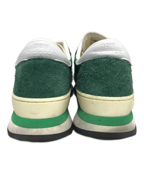 NEW BALANCE（ニューバランス）NEW BALANCE (ニューバランス) ローカットスニーカー グリーン サイズ:US10.5/UK10/EU44.5/CM28.5の古着・服飾アイテム