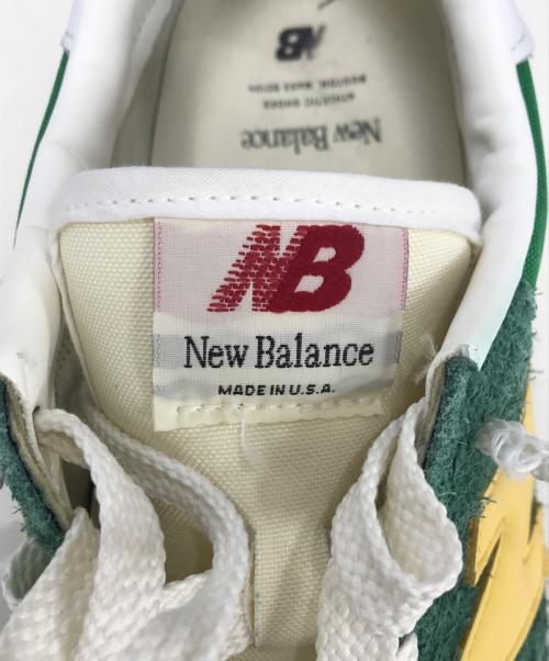 NEW BALANCE（ニューバランス）NEW BALANCE (ニューバランス) ローカットスニーカー グリーン サイズ:US10.5/UK10/EU44.5/CM28.5の古着・服飾アイテム