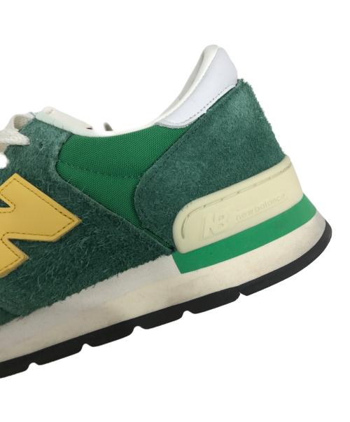 NEW BALANCE（ニューバランス）NEW BALANCE (ニューバランス) ローカットスニーカー グリーン サイズ:US10.5/UK10/EU44.5/CM28.5の古着・服飾アイテム