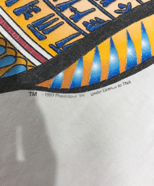 バンドTシャツ（バンドTシャツ）バンドTシャツ (バンドTシャツ) 90s THE ROLLING STONES(ローリングストーンズ) バンドTシャツ ホワイト サイズ:XLの古着・服飾アイテム