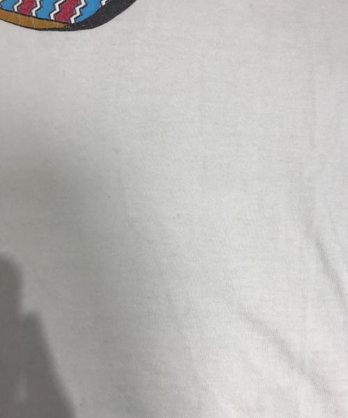 バンドTシャツ（バンドTシャツ）バンドTシャツ (バンドTシャツ) 90s THE ROLLING STONES(ローリングストーンズ) バンドTシャツ ホワイト サイズ:XLの古着・服飾アイテム