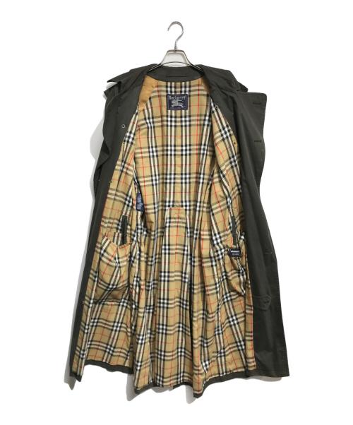 Burberry's（バーバリーズ）Burberry's (バーバリーズ) 裏地ノヴァチェックトレンチコート カーキ サイズ:表記なしの古着・服飾アイテム