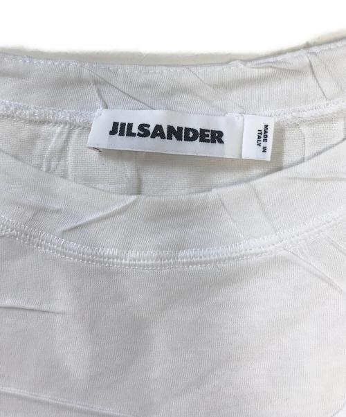 JIL SANDER（ジルサンダー）JIL SANDER (ジルサンダー) カットソー ホワイト サイズ:36の古着・服飾アイテム