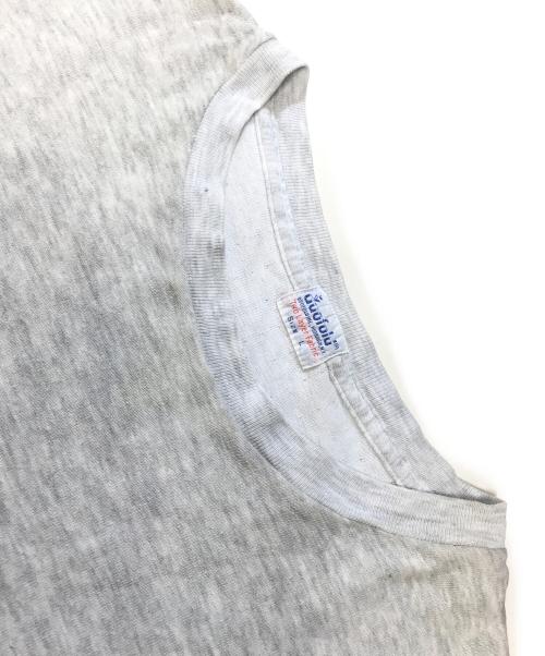 DUOFOLD（デュオフォールド）DUOFOLD (デュオフォールド) 2レイヤードカットソー グレー サイズ:Lの古着・服飾アイテム