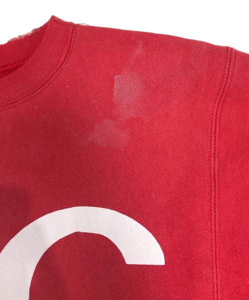 Champion（チャンピオン）Champion (チャンピオン) リバースウィーブスウェット レッド サイズ:LARGEの古着・服飾アイテム