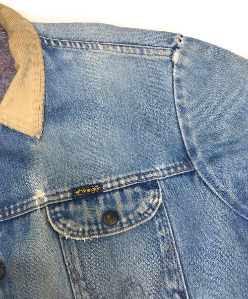 Wrangler（ラングラー）Wrangler (ラングラー) 裏地ブランケットカバーオール インディゴ サイズ:表記なしの古着・服飾アイテム