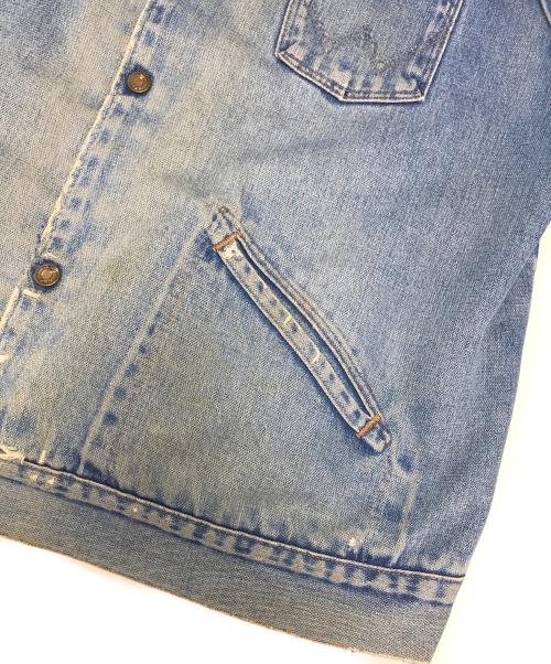 Wrangler（ラングラー）Wrangler (ラングラー) 裏地ブランケットカバーオール インディゴ サイズ:表記なしの古着・服飾アイテム