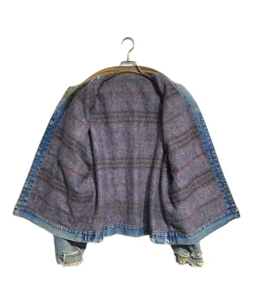 Wrangler（ラングラー）Wrangler (ラングラー) 裏地ブランケットカバーオール インディゴ サイズ:表記なしの古着・服飾アイテム