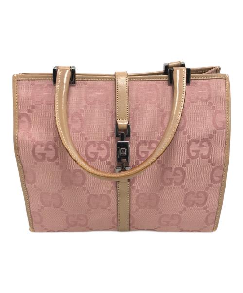 GUCCI（グッチ）GUCCI (グッチ) ハンドバッグ ピンク サイズ:表記なしの古着・服飾アイテム