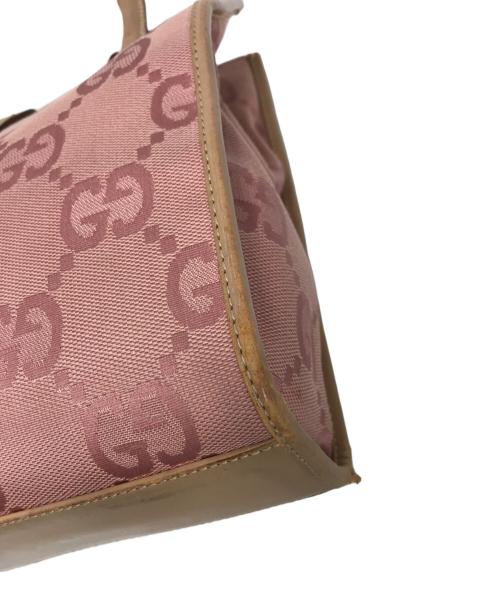 GUCCI（グッチ）GUCCI (グッチ) ハンドバッグ ピンク サイズ:表記なしの古着・服飾アイテム