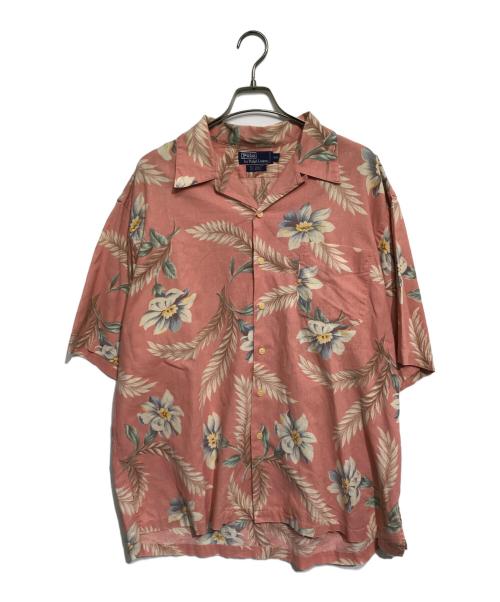 POLO RALPH LAUREN（ポロ・ラルフローレン）POLO RALPH LAUREN (ポロ・ラルフローレン) アロハシャツ ピンク サイズ:XXLの古着・服飾アイテム