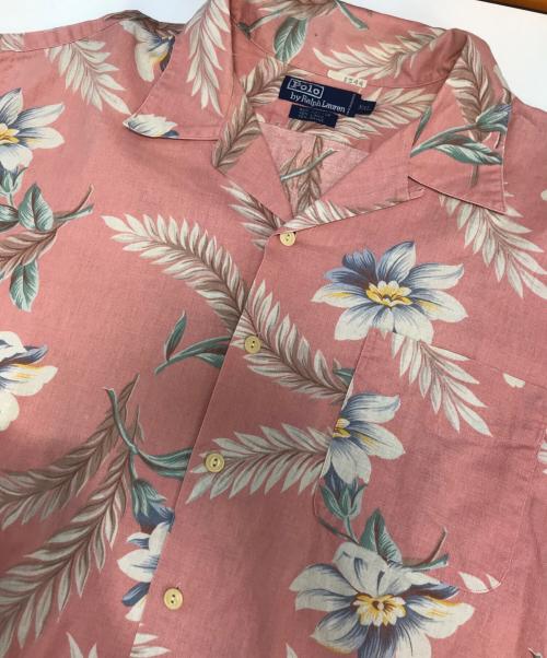 POLO RALPH LAUREN（ポロ・ラルフローレン）POLO RALPH LAUREN (ポロ・ラルフローレン) アロハシャツ ピンク サイズ:XXLの古着・服飾アイテム