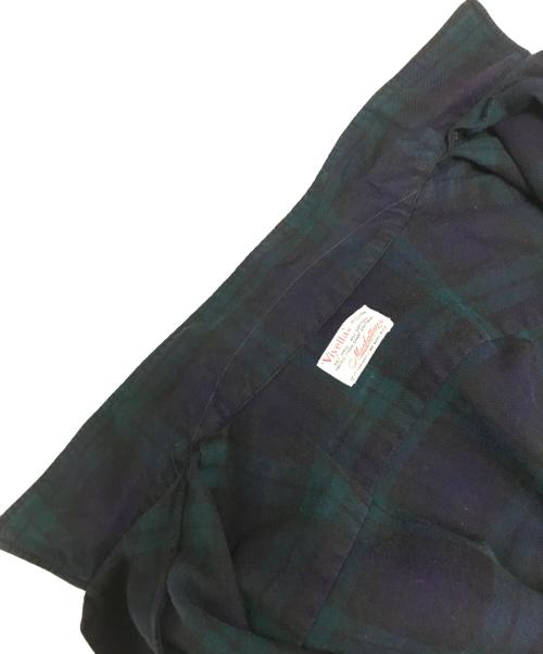 Viyella（ヴァイエラ）Viyella (ヴァイエラ) オープンカラーシャツ ネイビー サイズ:Lの古着・服飾アイテム