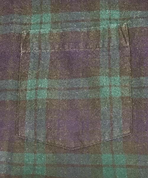 Viyella（ヴァイエラ）Viyella (ヴァイエラ) オープンカラーシャツ ネイビー サイズ:Lの古着・服飾アイテム