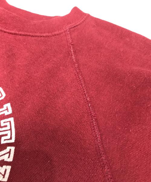 Champion（チャンピオン）Champion (チャンピオン) ラグランスウェット レッド サイズ:Ｓの古着・服飾アイテム