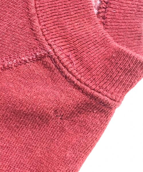 Champion（チャンピオン）Champion (チャンピオン) ラグランスウェット レッド サイズ:Ｓの古着・服飾アイテム