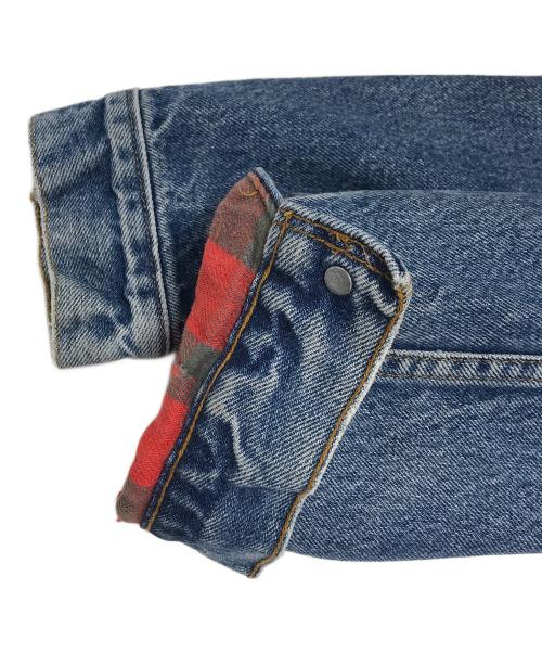 LEVI'S（リーバイス）LEVI'S (リーバイス) 裏地ネルデニムジャケット インディゴ サイズ:36の古着・服飾アイテム