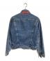 LEVI'S (リーバイス) 裏地ネルデニムジャケット インディゴ サイズ:36：12000円