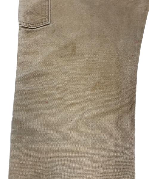 CarHartt（カーハート）CarHartt (カーハート) ダック地ペイントダブルニーペインターパンツ ブラウン サイズ:34の古着・服飾アイテム