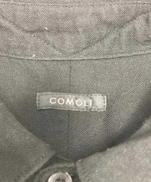 COMOLI（コモリ）COMOLI (コモリ) オックスシャツ ブラック サイズ:2の古着・服飾アイテム