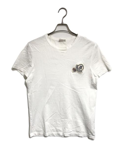 MONCLER（モンクレール）MONCLER (モンクレール) Tシャツ ホワイト サイズ:Sの古着・服飾アイテム