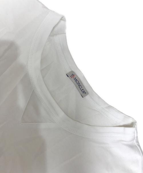 MONCLER（モンクレール）MONCLER (モンクレール) Tシャツ ホワイト サイズ:Sの古着・服飾アイテム