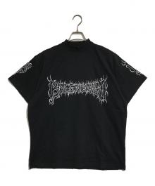 BALENCIAGA（バレンシアガ）の古着「ダークウェーブプリントTシャツ」｜ブラック