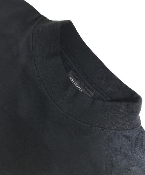 BALENCIAGA（バレンシアガ）BALENCIAGA (バレンシアガ) ダークウェーブプリントTシャツ ブラック サイズ:Lの古着・服飾アイテム