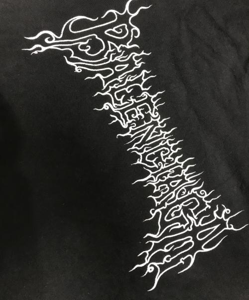 BALENCIAGA（バレンシアガ）BALENCIAGA (バレンシアガ) ダークウェーブプリントTシャツ ブラック サイズ:Lの古着・服飾アイテム