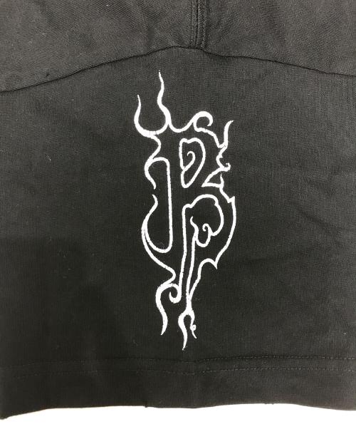 BALENCIAGA（バレンシアガ）BALENCIAGA (バレンシアガ) ダークウェーブプリントTシャツ ブラック サイズ:Lの古着・服飾アイテム