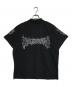 BALENCIAGA（バレンシアガ）の古着「ダークウェーブプリントTシャツ」｜ブラック