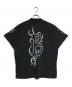 BALENCIAGA (バレンシアガ) ダークウェーブプリントTシャツ ブラック サイズ:L：40000円