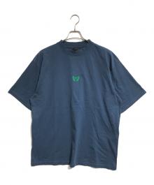 BALENCIAGA（バレンシアガ）の古着「BBロゴ半袖Tシャツ」｜ネイビー