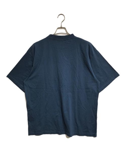 BALENCIAGA（バレンシアガ）BALENCIAGA (バレンシアガ) BBロゴ半袖Tシャツ ネイビー サイズ:Mの古着・服飾アイテム