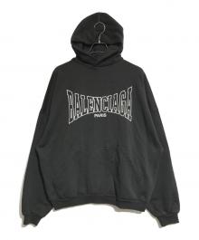 BALENCIAGA（バレンシアガ）の古着「パーカー」｜ブラック